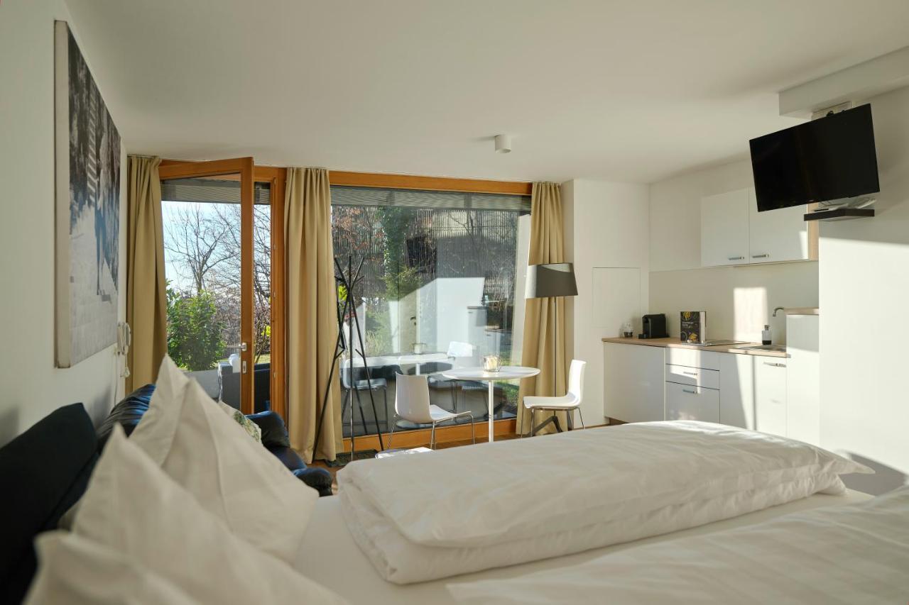 ברגנץ Charmantes Apartment Im Gruenen מראה חיצוני תמונה